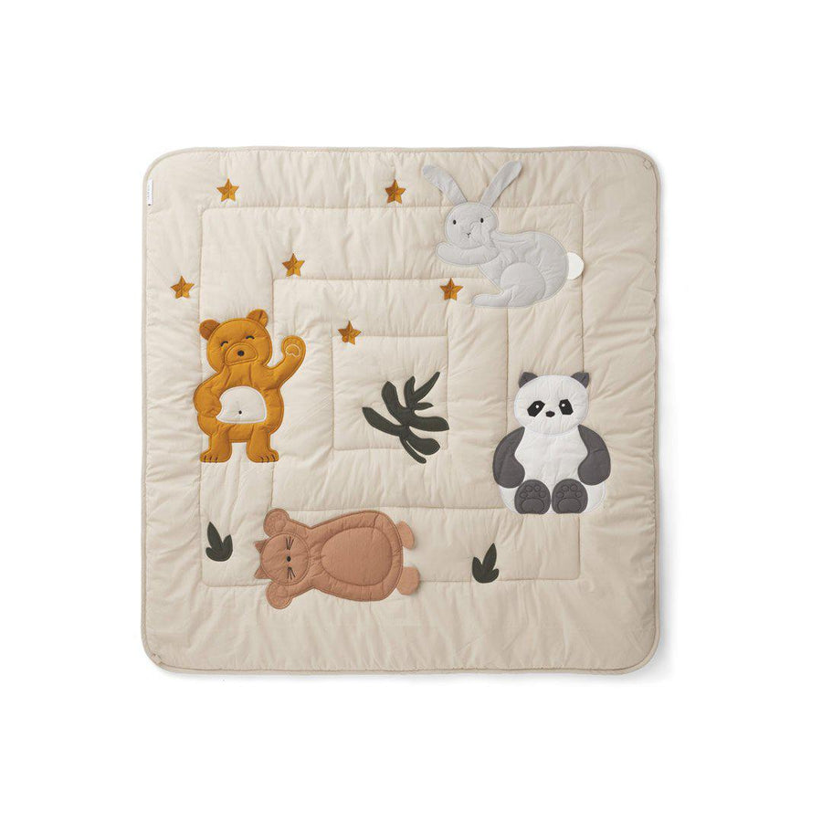 Liewood Glenn Activity Blanket - Classic Sandy-Play Mats- | Natural Baby Shower