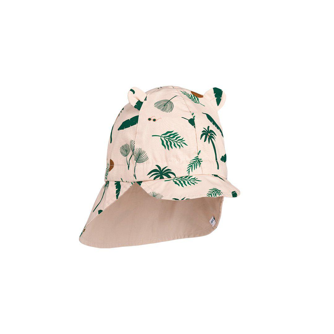 Liewood Gorm Reversible Sun Hat - Jungle - Apple Blossom-Hats-Apple Blossom-6-9m | Natural Baby Shower