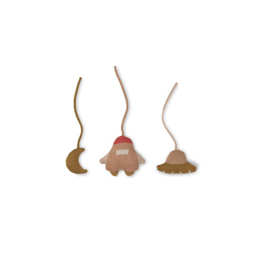 Liewood Grace Playgym Accessories - Space - Tuscany Rose Multi Mix - 3 Pack-Play Gym Toys- | Natural Baby Shower