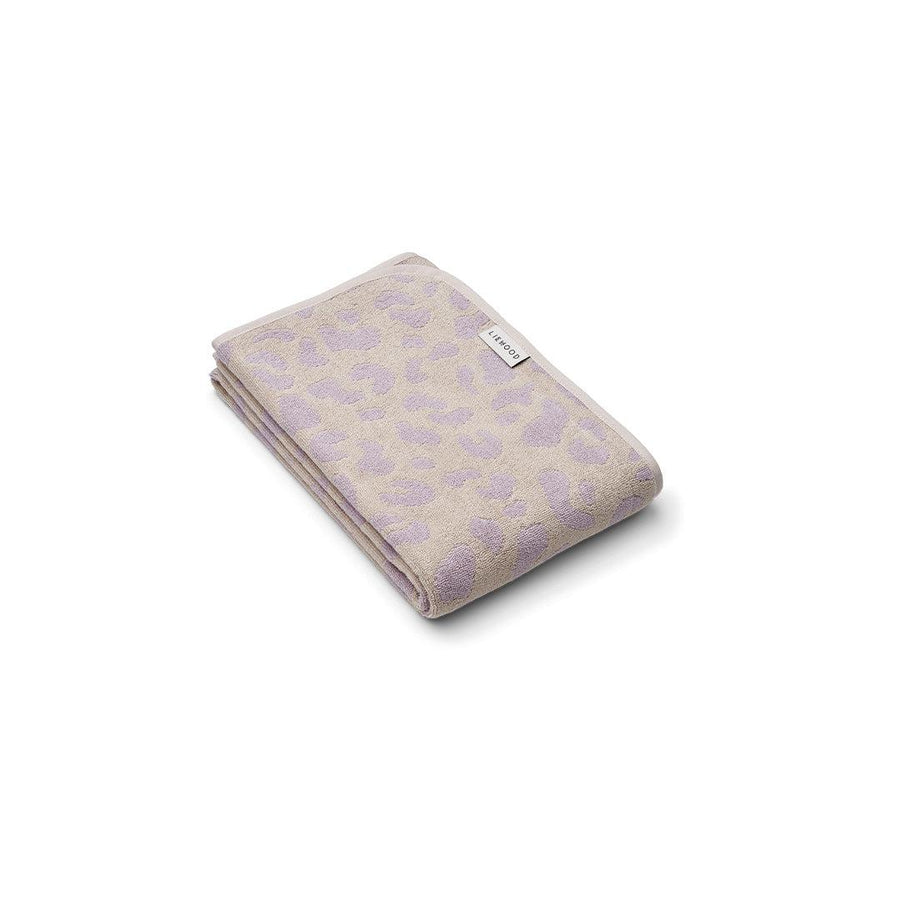 Liewood Hansen Beach Towel - Misty Lilac - Leo-Beach Towels-Misty Lilac-Leo | Natural Baby Shower