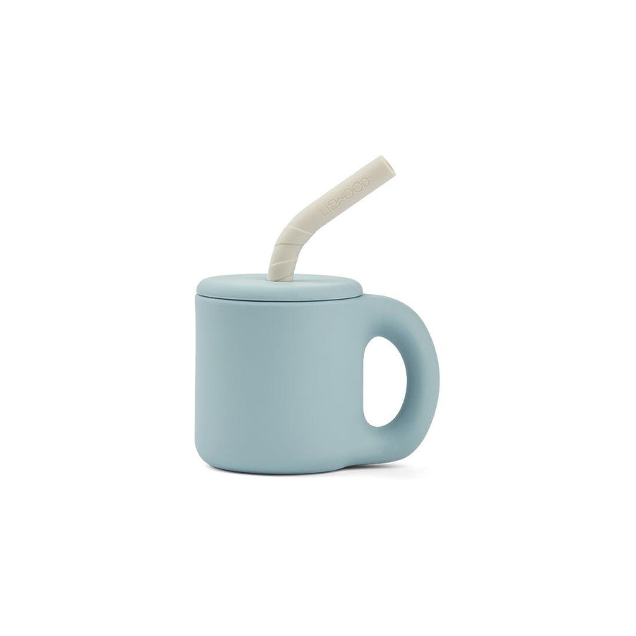 Liewood Jenna Cup - Sandy/Sea Blue-Cups-Sandy/Sea Blue- | Natural Baby Shower