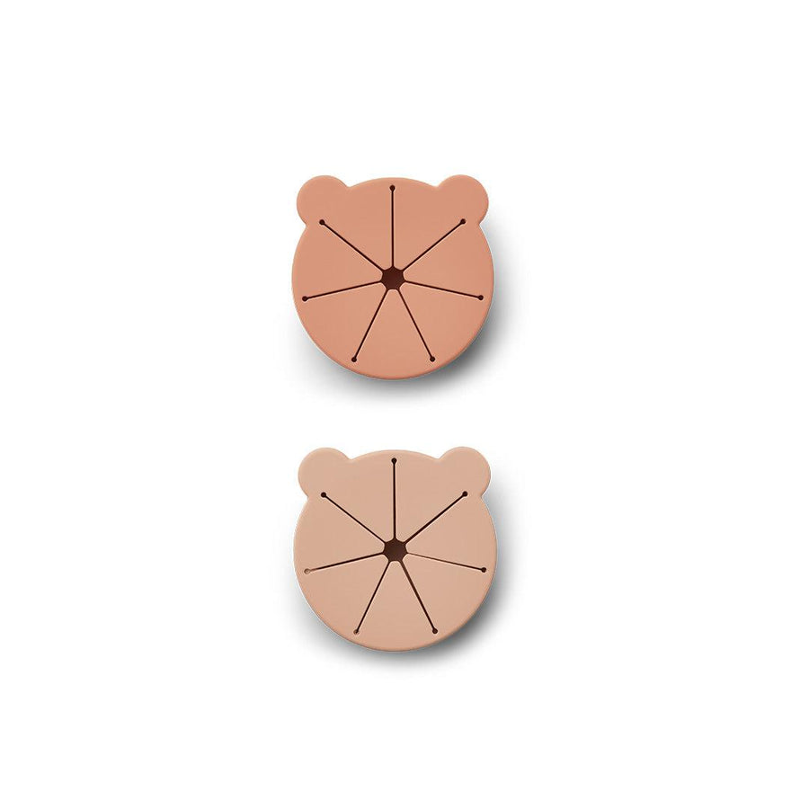 Liewood Kelly Snack Cups - Mr Bear - Rose Mix - 2 Pack-Snack Cups- | Natural Baby Shower