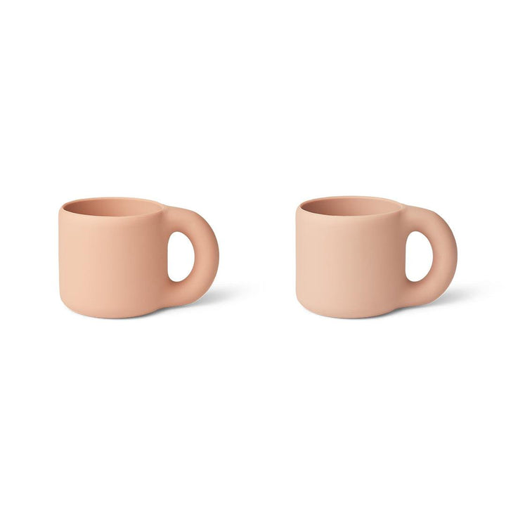 Liewood Kylie Cups - Pale Tuscany/Tuscany Rose Mix - 2 Pack-Cups- | Natural Baby Shower