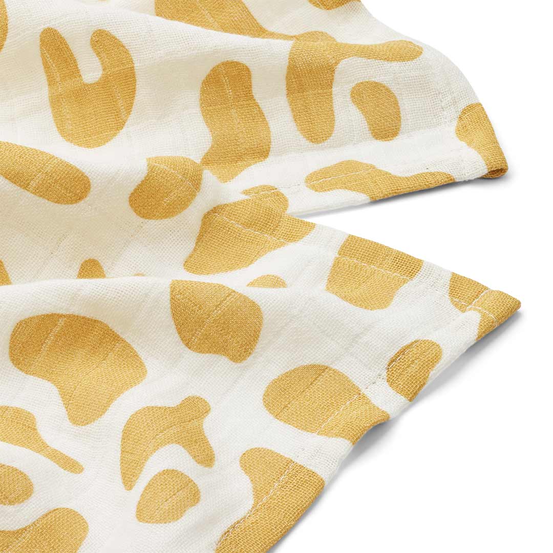 Liewood Lewis Muslin Cloths - 2 Pack - Jojoba - Leo-Muslin Squares-Jojoba-Leo | Natural Baby Shower