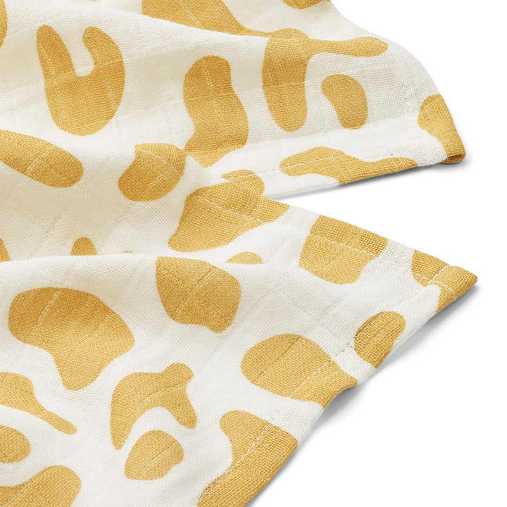 Liewood Lewis Muslin Cloths - 2 Pack - Jojoba - Leo-Muslin Squares-Jojoba-Leo | Natural Baby Shower
