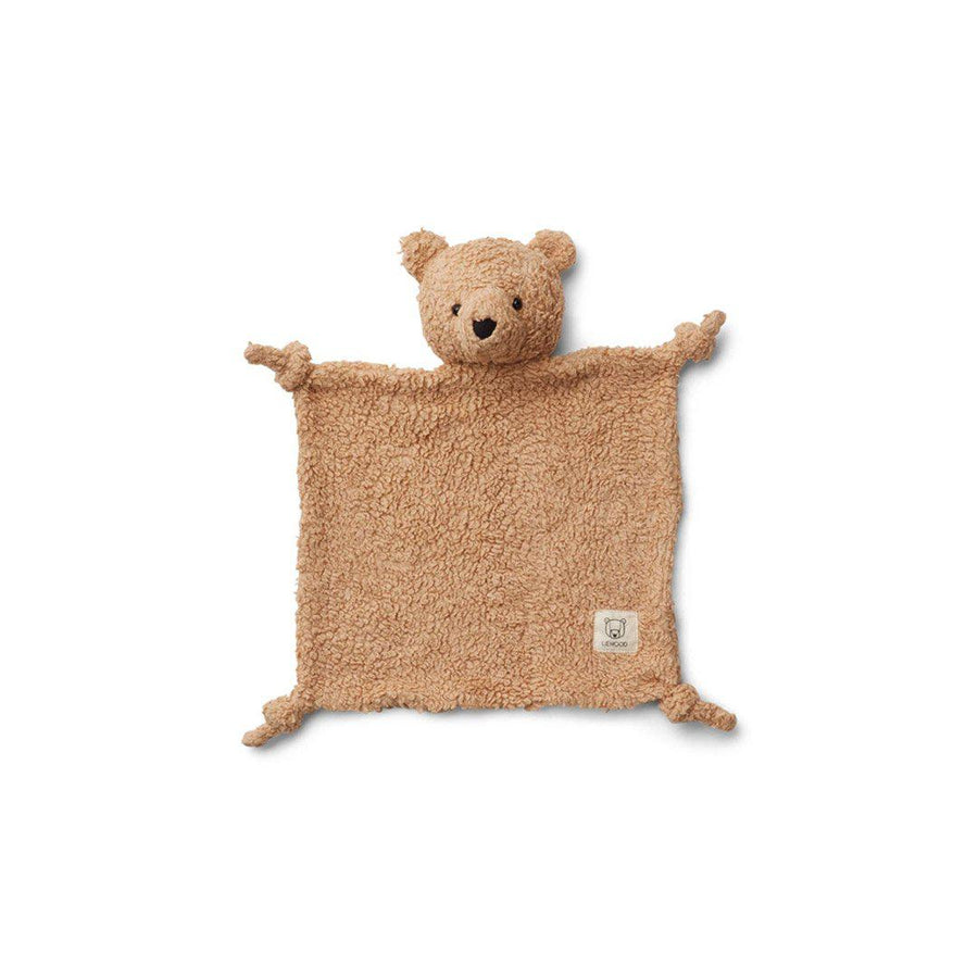 Liewood Lotte Cuddle Cloth - Mr Bear - Beige-Comforters- | Natural Baby Shower