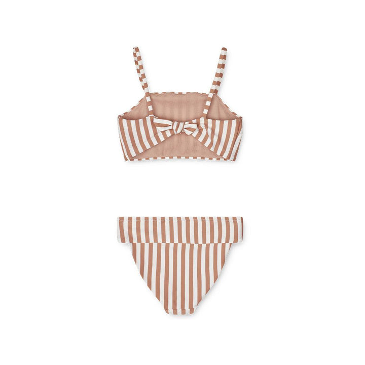 Liewood Lucette Bikini Set - Tuscany Rose/Creme de la Creme - Stripe-Bikinis-Tuscany Rose/Creme de la Creme-1.5y | Natural Baby Shower