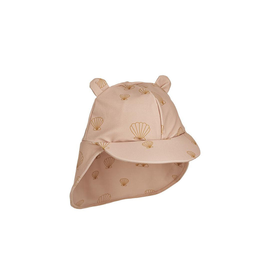 Liewood Senia Sun Hat (2023) - Pale Tuscany - Seashell-Hats-Pale Tuscany-3-6m | Natural Baby Shower