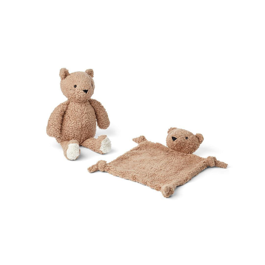 Liewood Ted Baby Gift Set - Beige - Mr Bear-Soft Toys-Beige-Mr Bear | Natural Baby Shower