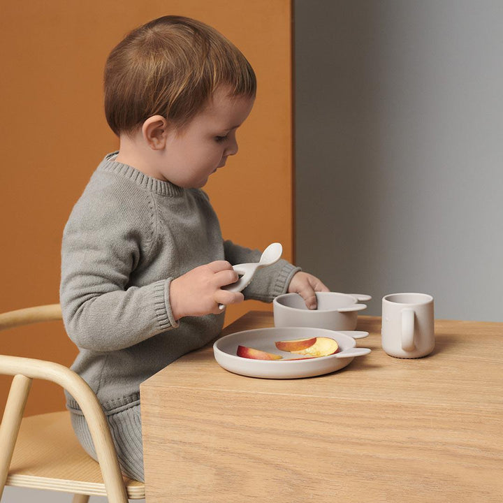 Liewood Vivi Silicone Set - Rabbit - Sandy-Feeding Sets- | Natural Baby Shower