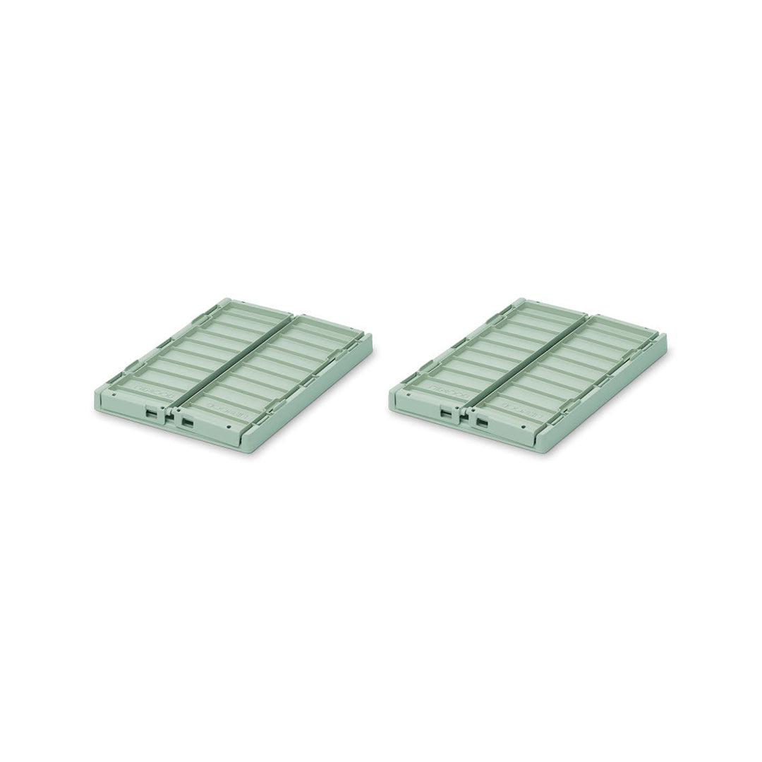 Liewood Weston Storage Boxes - Peppermint - Small - 2 Pack-Storage- | Natural Baby Shower