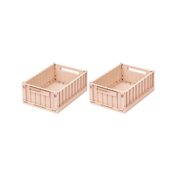 Liewood Weston Storage Boxes - Rose - Small - 2 Pack-Storage- | Natural Baby Shower