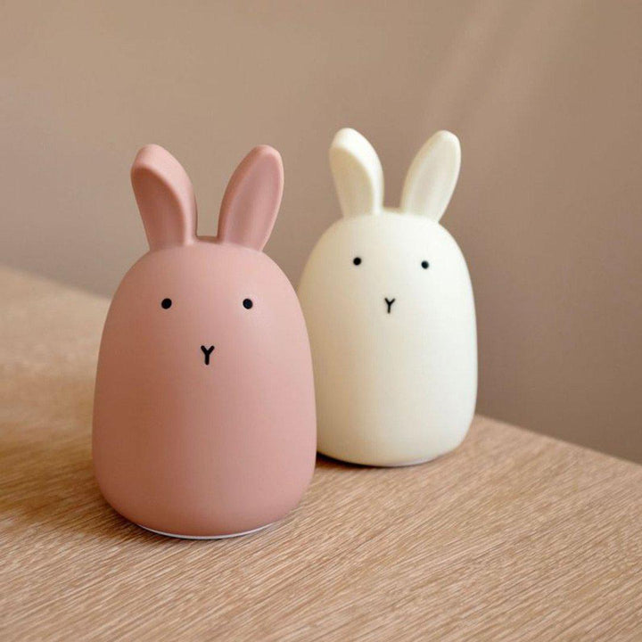 Liewood Winston Night Light - Rabbit - Dark Rose-Night Lights- | Natural Baby Shower