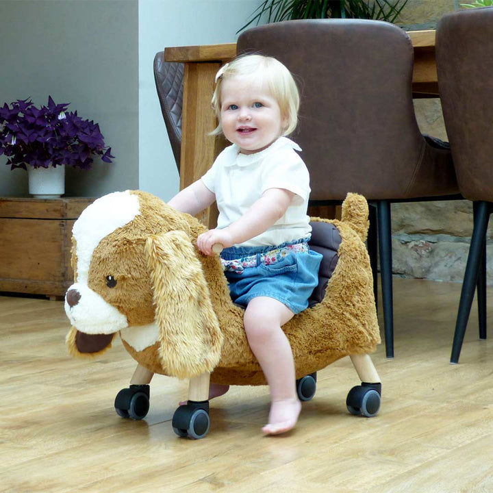 Little Bird Told Me - Ride-On Dog - Peanut Pup (12m+)-Ride-on Toys- | Natural Baby Shower