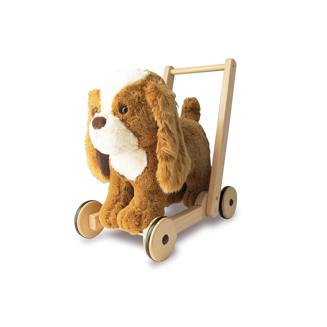 Little Bird Told Me - Push-Along Dog - Peanut Pup (12m+)-Push-Alongs- | Natural Baby Shower