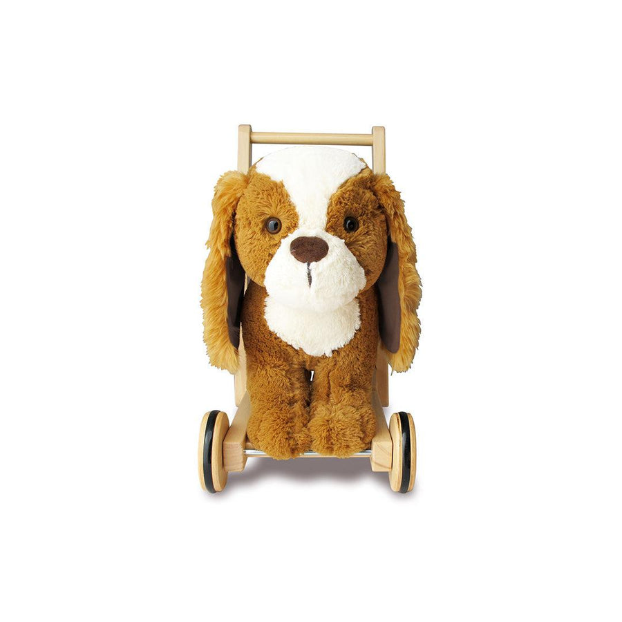 Little Bird Told Me - Push-Along Dog - Peanut Pup (12m+)-Push-Alongs- | Natural Baby Shower