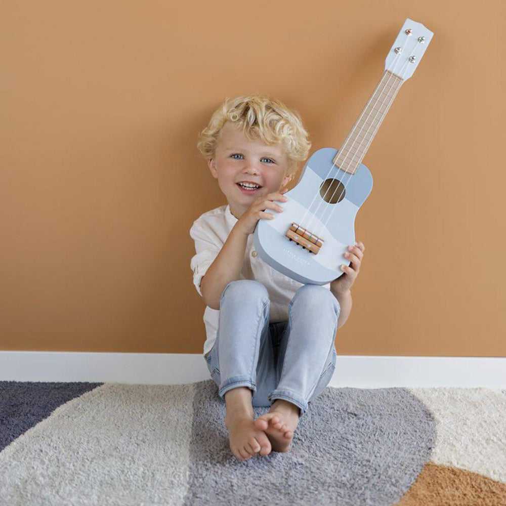 Little Dutch Acoustic Guitar - Blue-Musical Instruments-Blue- | Natural Baby Shower