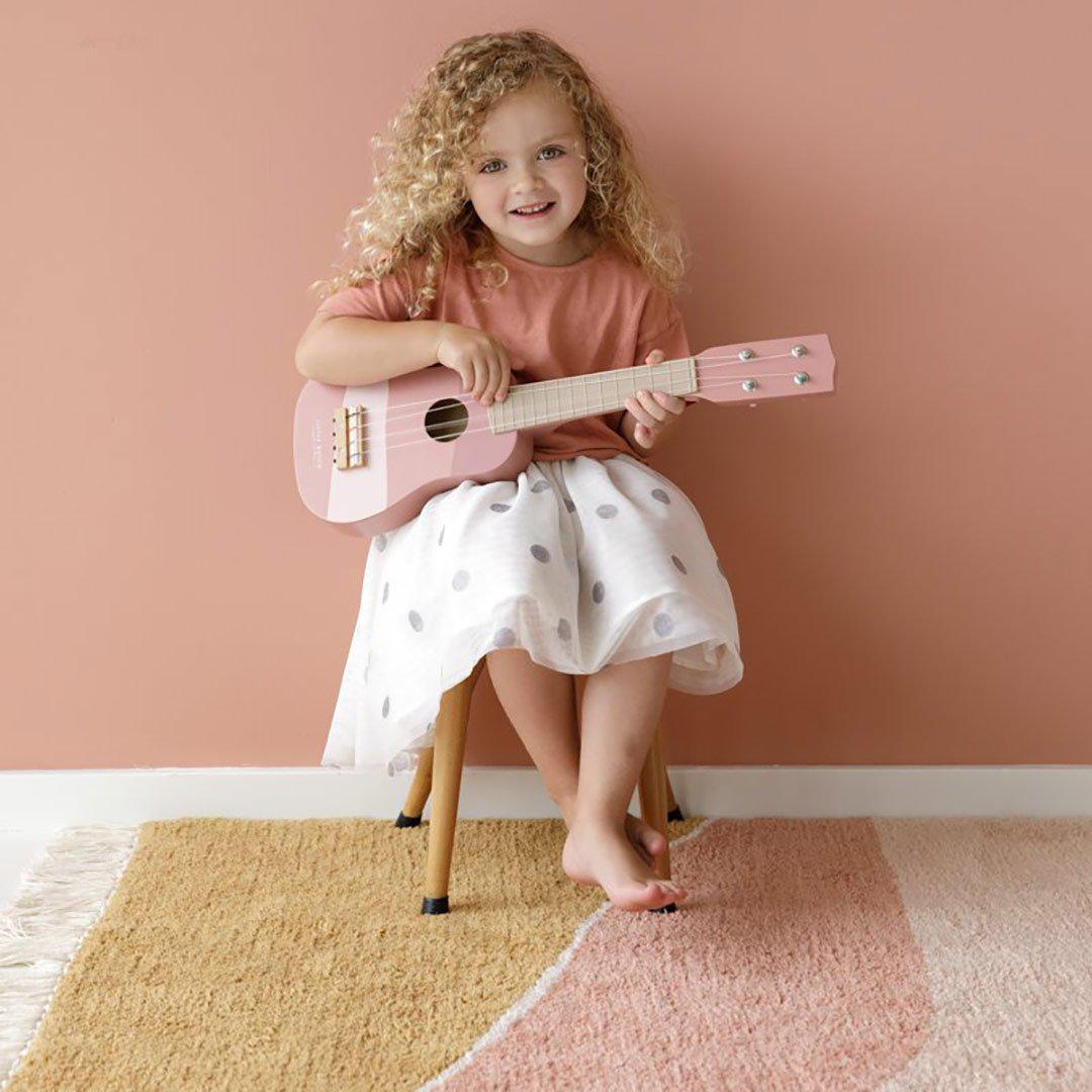 Little Dutch Acoustic Guitar - Pink-Musical Instruments-Pink- | Natural Baby Shower