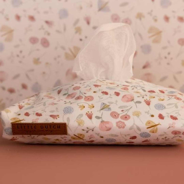 Little Dutch Baby Wipes Cover - Flowers + Butterflies-Wet Wipe Covers- | Natural Baby Shower