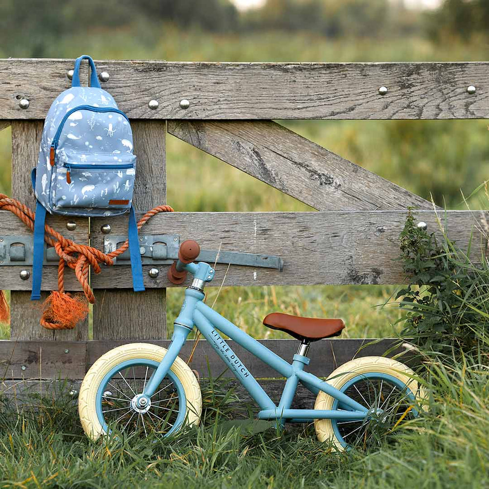 Little Dutch Balance Bike - Matte Blue-Bikes- | Natural Baby Shower