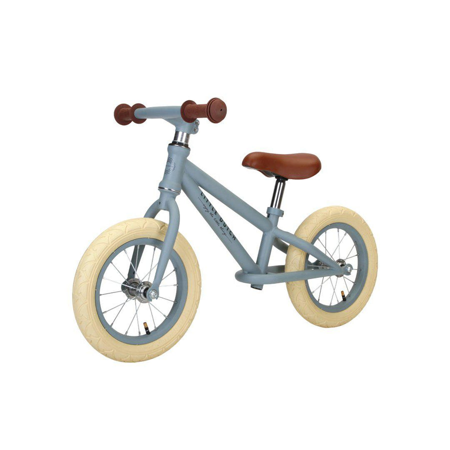 Little Dutch Balance Bike - Matte Blue-Bikes- | Natural Baby Shower