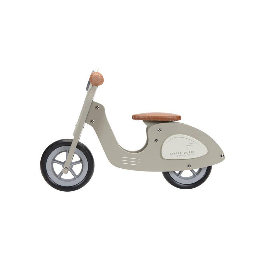 Little Dutch Balance Bike Scooter - Olive-Bikes-Olive- | Natural Baby Shower