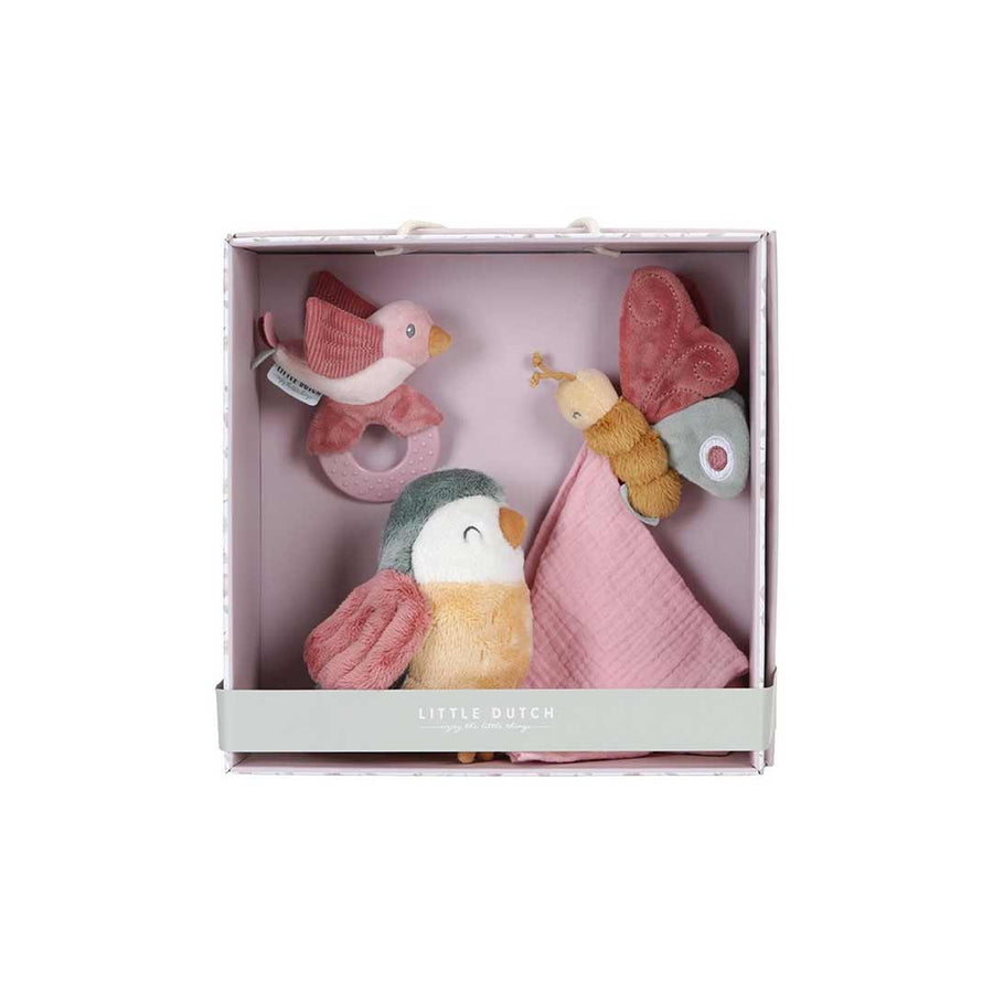 Little Dutch Gift Set - Flowers + Butterflies-Comforters- | Natural Baby Shower