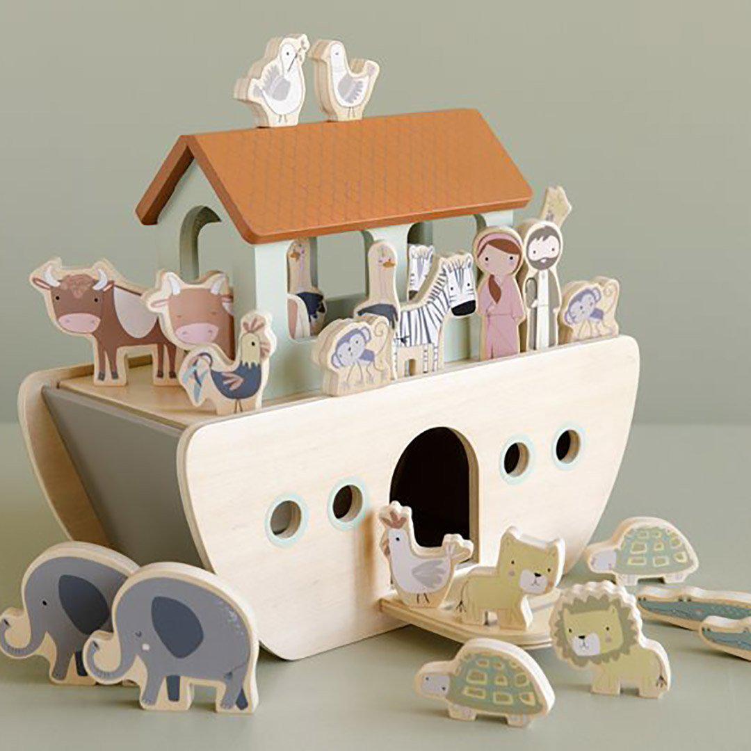 Little Dutch Noah's Ark Play Set - Multi-Stacking Toys-Multi- | Natural Baby Shower