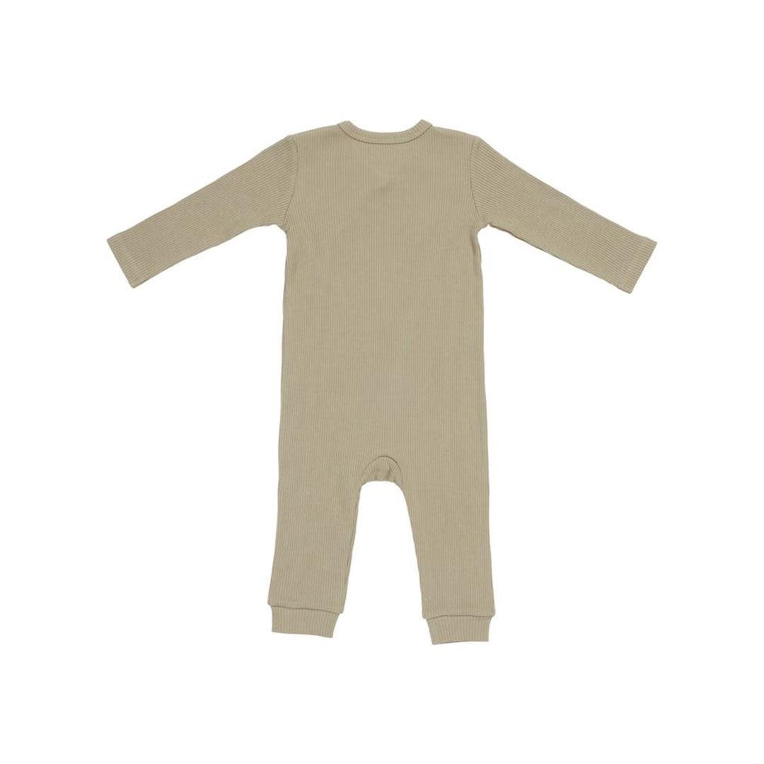 Little Dutch One-Piece Wrap Suit - Rib Olive-Rompers-Rib Olive-50/56 | Natural Baby Shower