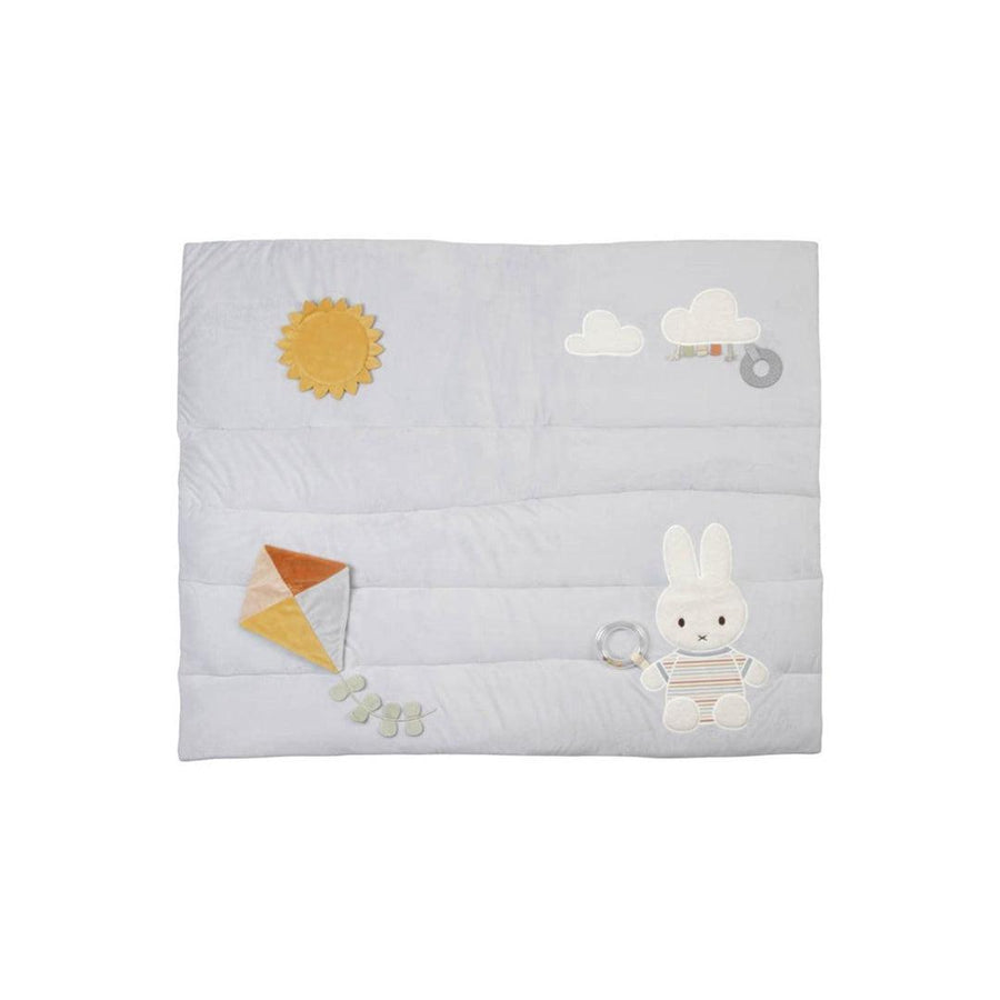 Little Dutch Miffy Playpen Mat - Vintage Sunny + Stripes-Play Mats-Vintage Sunny + Stripes- | Natural Baby Shower