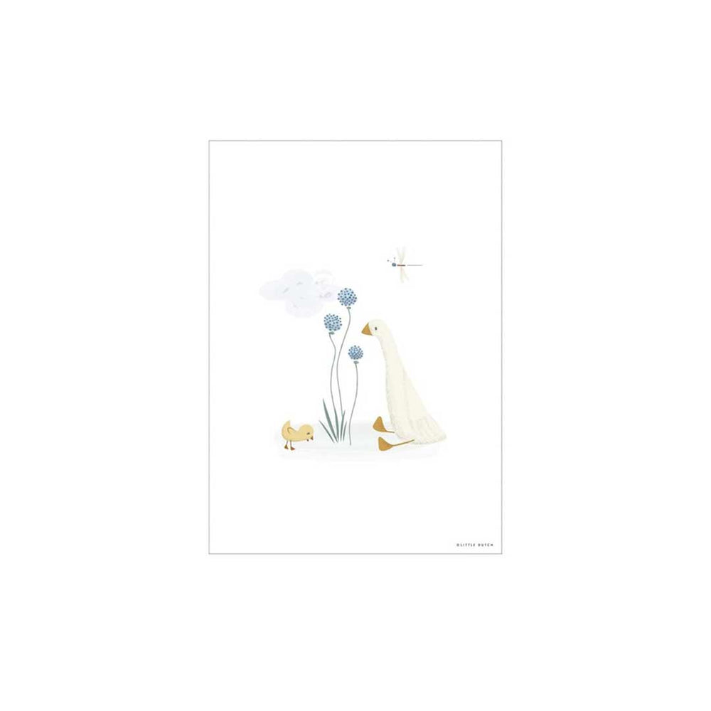 Little Dutch Poster - Little Goose - Little Goose-Prints- | Natural Baby Shower