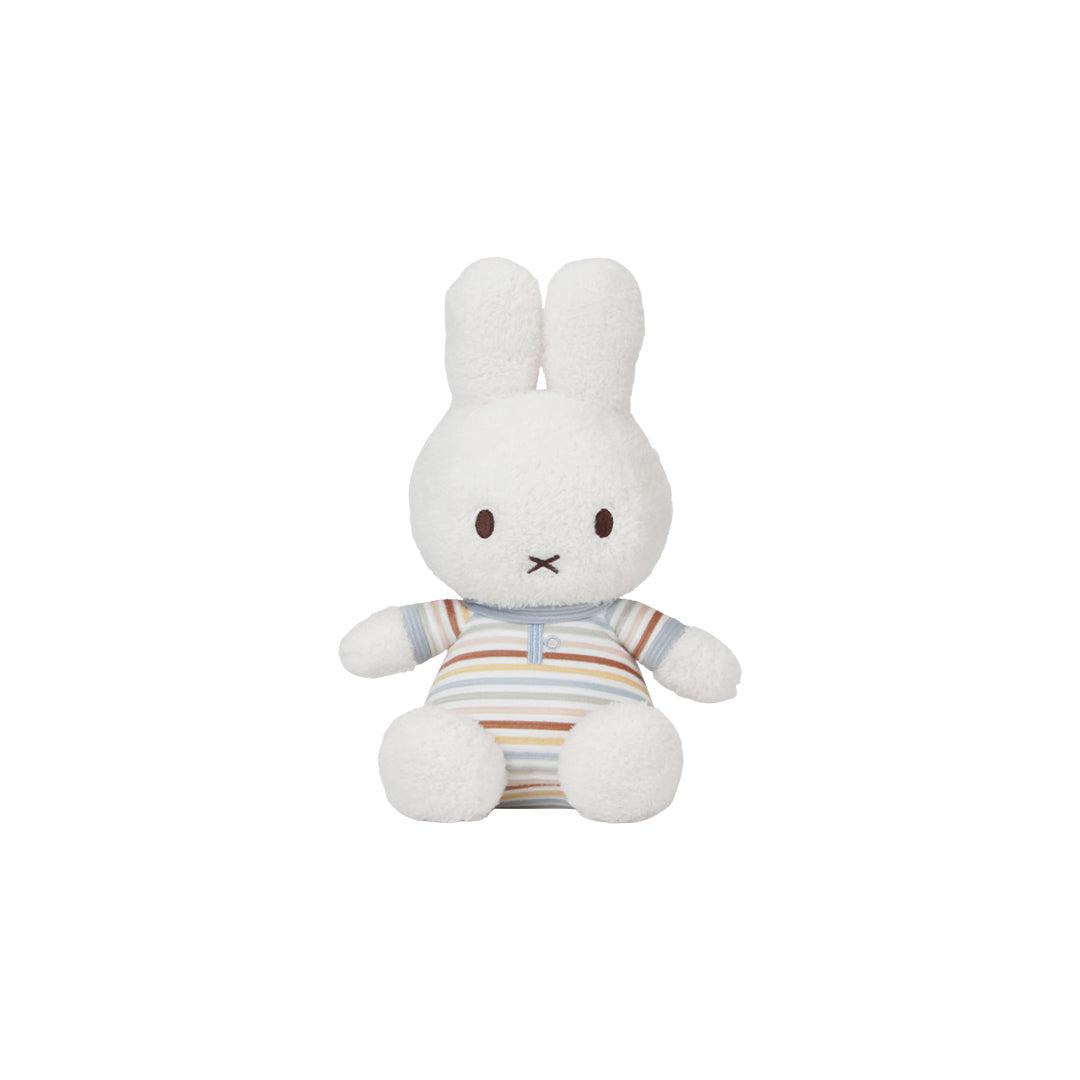 Little Dutch Miffy Soft Toy 25cm - Vintage Sunny Stripes-Soft Toys-Vintage Sunny Stripes- | Natural Baby Shower