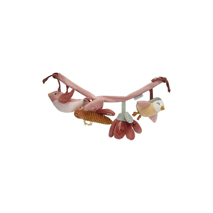 Little Dutch Stroller Toy Chain - Flowers + Butterflies-Pram Toys- | Natural Baby Shower