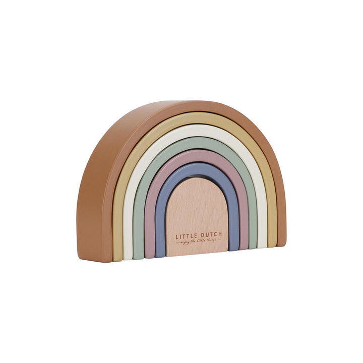 Little Dutch Vintage Rainbow Stacker-Stacking Toys- | Natural Baby Shower