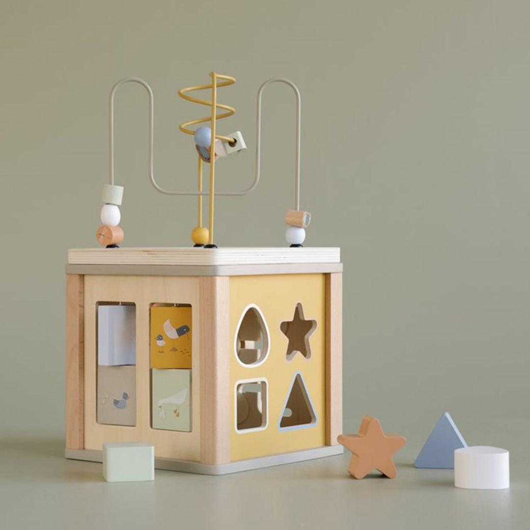 Little Dutch Wooden Activity Cube - Little Goose-Activity Cubes- | Natural Baby Shower