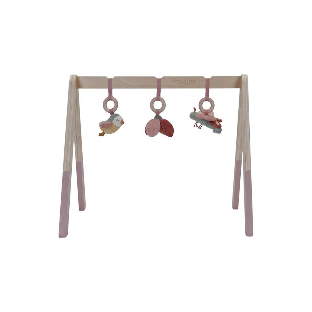 Little Dutch Wooden Baby Gym - Flowers + Butterflies-Play Gyms- | Natural Baby Shower