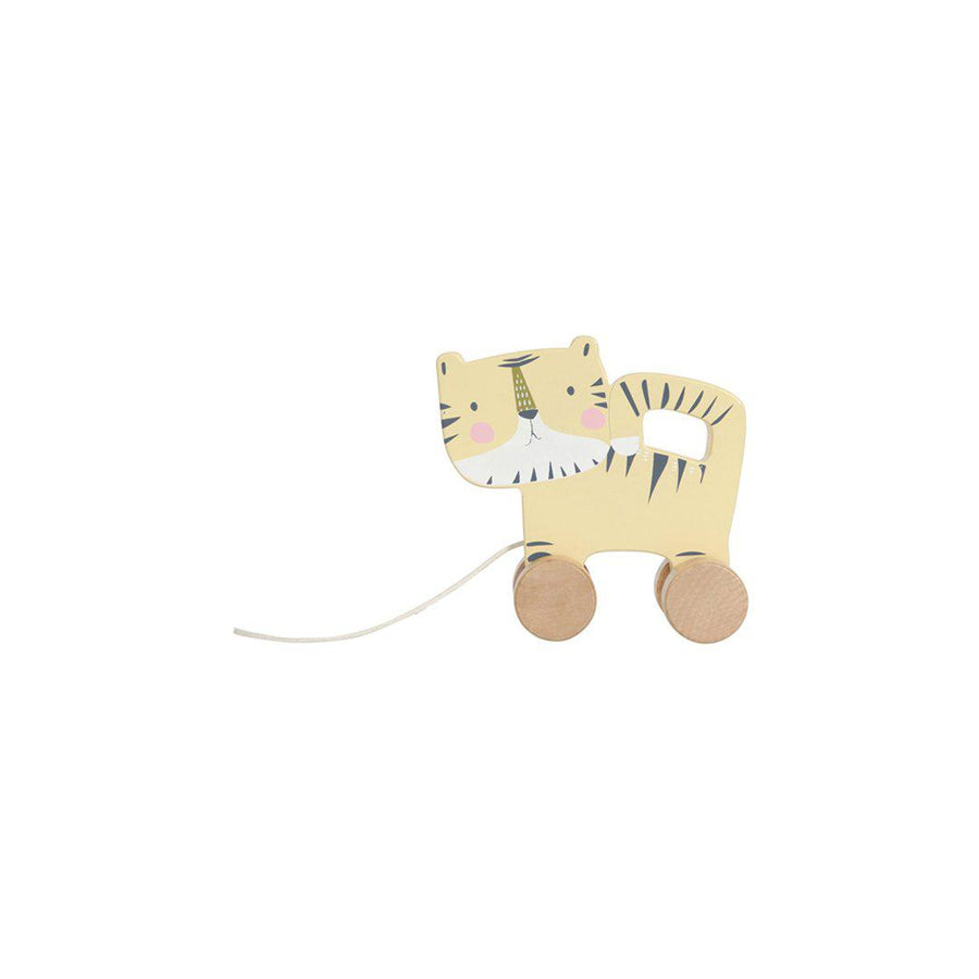 Little Dutch Wooden Pull-Along - Tiger-Pull-Alongs-Tiger- | Natural Baby Shower