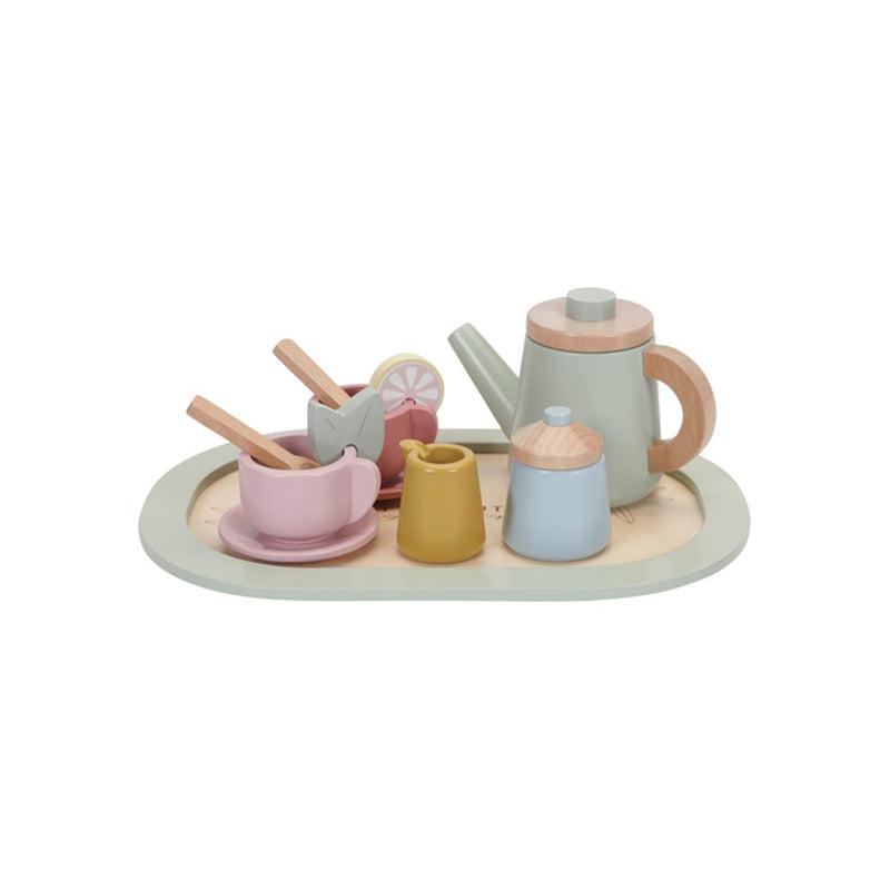 Little Dutch Wooden Tea Service Set - Multi-Role Play-Multi- | Natural Baby Shower