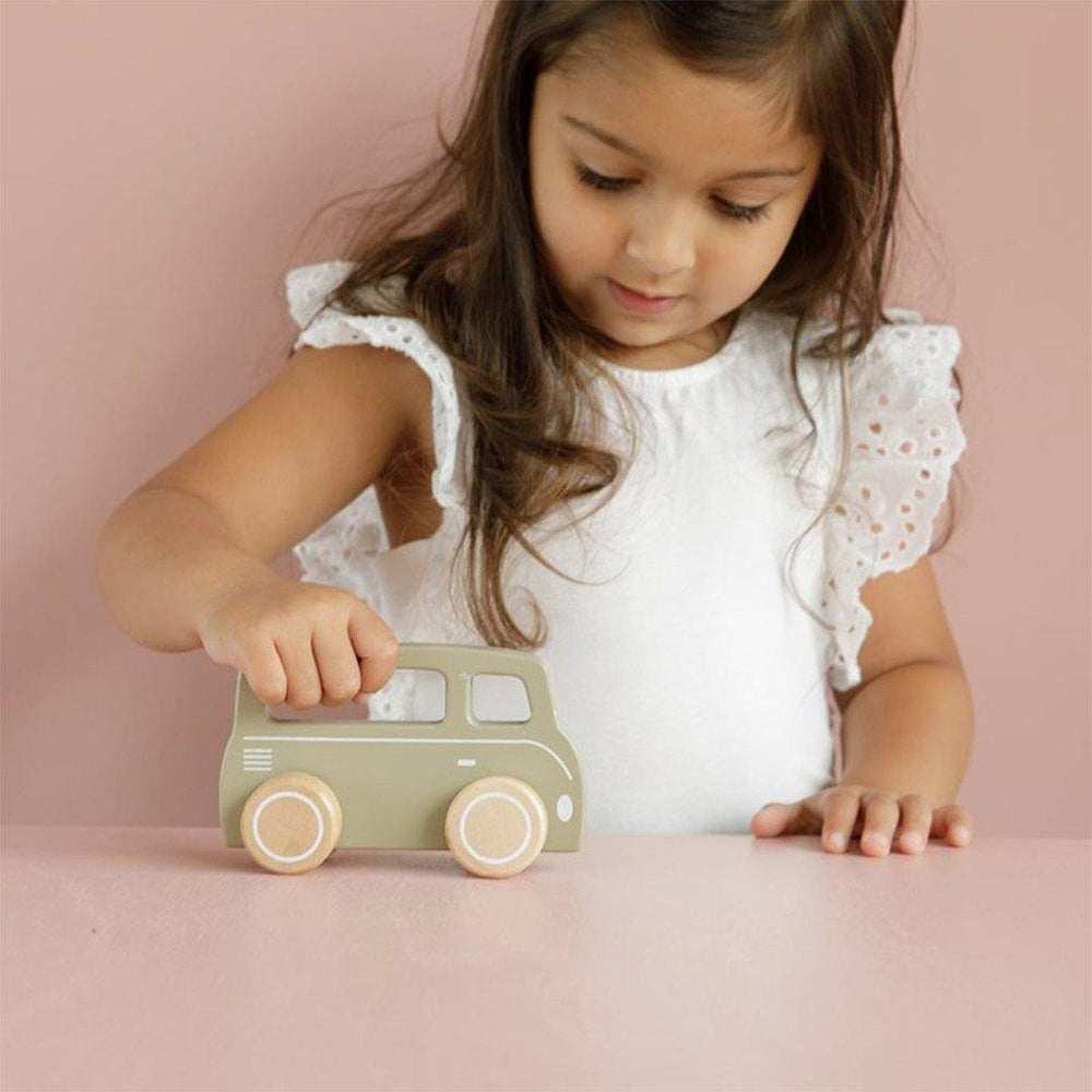 Little Dutch Wooden Van - Olive-Push-Alongs-Olive- | Natural Baby Shower