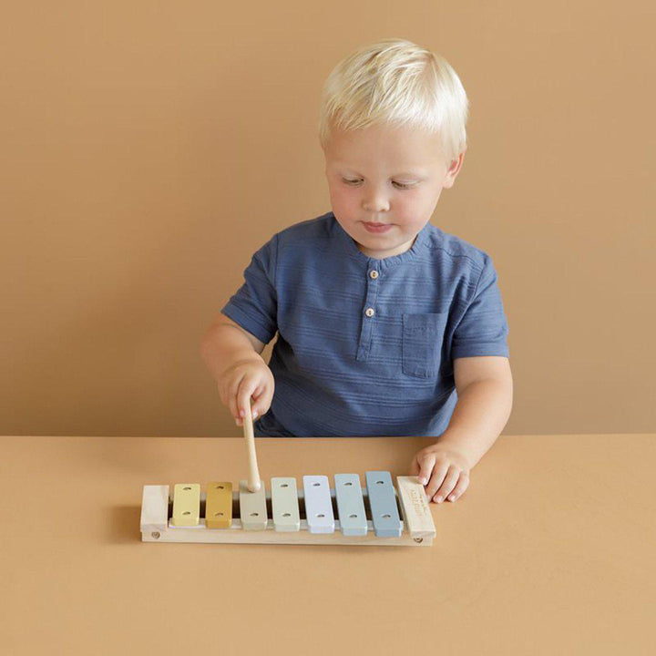 Little Dutch Xylophone - Blue-Musical Instruments-Blue- | Natural Baby Shower