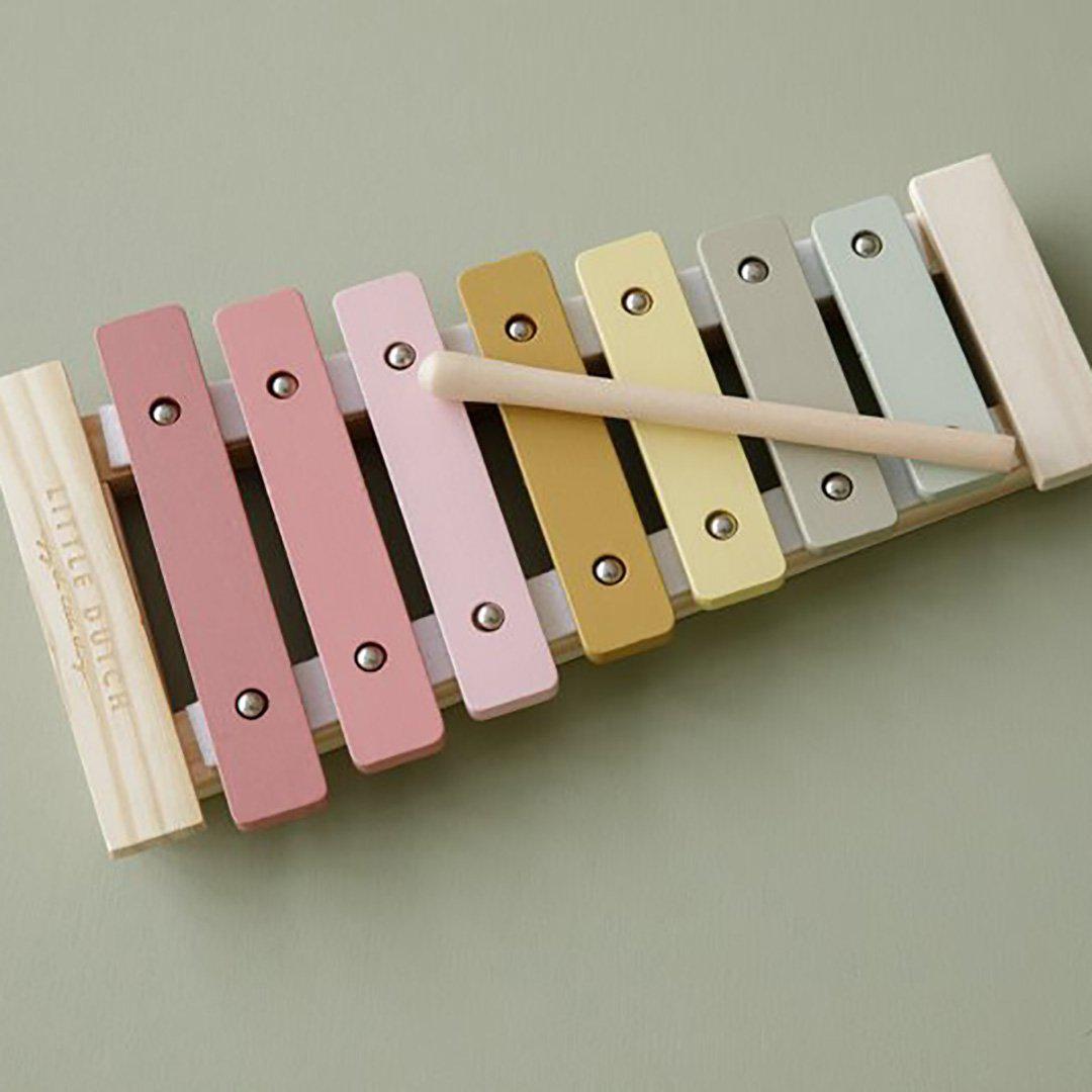 Baby Xylophone Pastel Pink Instrument Natural Baby Shower
