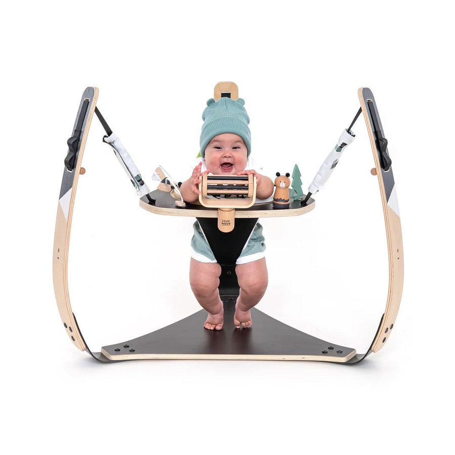 Little Hoppa 2-in-1 Activity Set - Mono Mountains-Baby Bouncers- | Natural Baby Shower