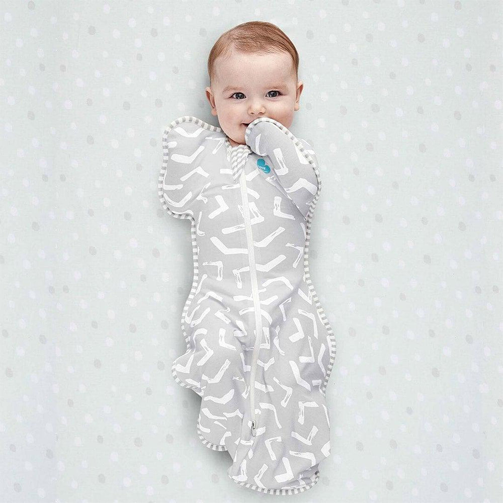 Love To Dream Swaddle Up Bamboo Lite - Grey - TOG 0.2-Sleepsack Swaddles-Grey-NB | Natural Baby Shower