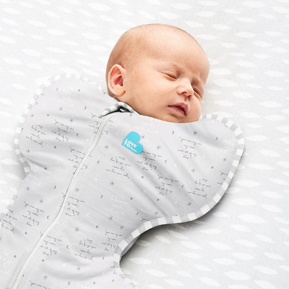 Love To Dream Swaddle Up Lite - You Are My... - TOG 0.2-Sleepsack Swaddles-NB-Grey | Natural Baby Shower