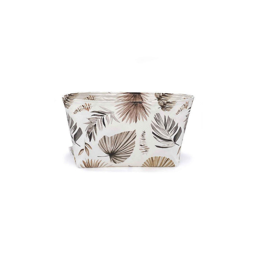 Mama Shack Nappy Caddy - Boho Palms-Nappy Laundry + Storage- | Natural Baby Shower