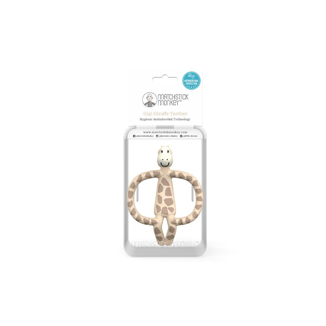 Matchstick Monkey Animal Teether - Gigi Giraffe-Teethers- | Natural Baby Shower