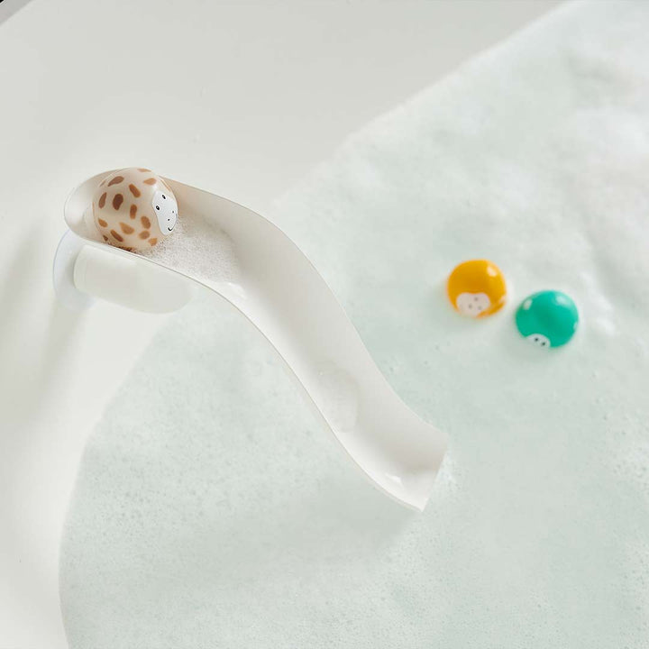 MatchStick Monkey Bathtime Slide Set - White-Bath Toys- | Natural Baby Shower
