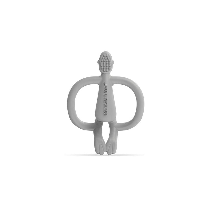 Matchstick Monkey Teether - Cool Grey-Teethers- | Natural Baby Shower