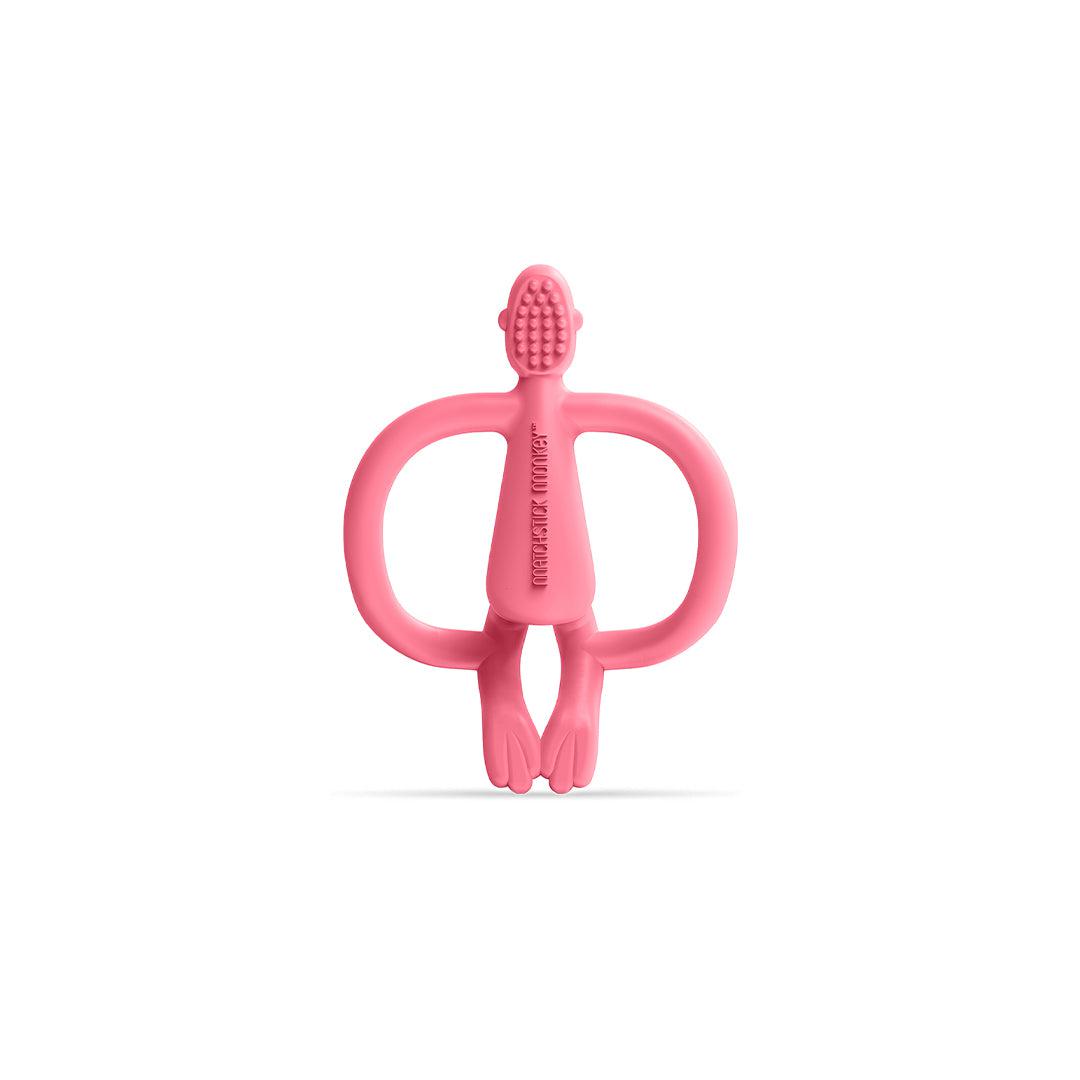 Matchstick Monkey Teether - Pink-Teethers- | Natural Baby Shower