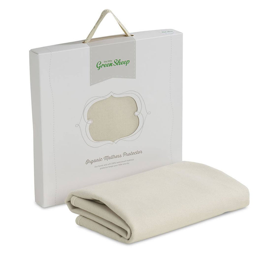The Little Green Sheep - Organic Mattress Protector - Cot Bed 70x140cm-Mattress Protectors- | Natural Baby Shower
